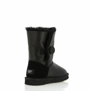 Угги Bailey Button Metallic Black