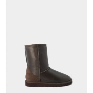 Men Classic Short Metallic Chocolate