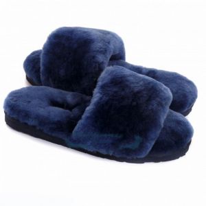 Угги Fluff Slide Slippers NAVY