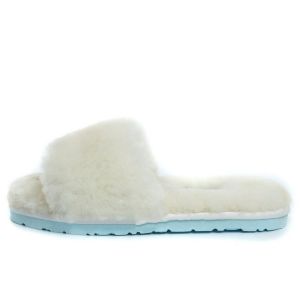 Угги Fluff Slide Slippers WHITE
