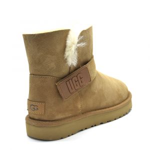 Logo Suede Chestnut