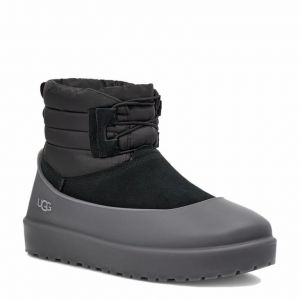 Men Lace-Up Weather Black