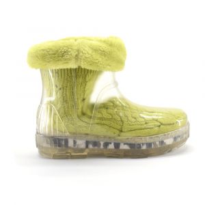 Drizlita Clear Boot Yellow