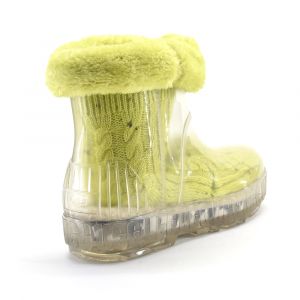 Drizlita Clear Boot Yellow