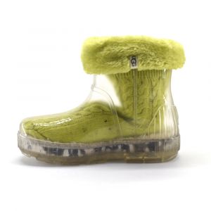 Drizlita Clear Boot Yellow