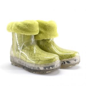 Drizlita Clear Boot Yellow