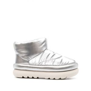 Угги Cassic Maxi Mini Metallic Silver