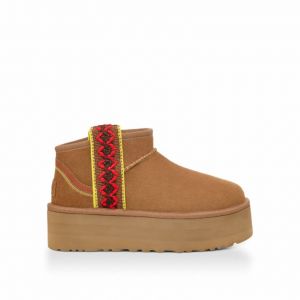Classic Ultra Mini Braid Platform Chestnut