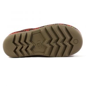 UGG Maxi Heritage Braid Clog Red