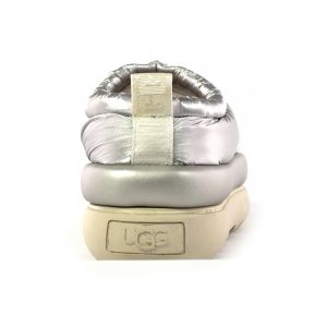 UGG Maxi Heritage Braid Clog Silver