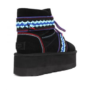 Ugg Mini Braid Platform Black