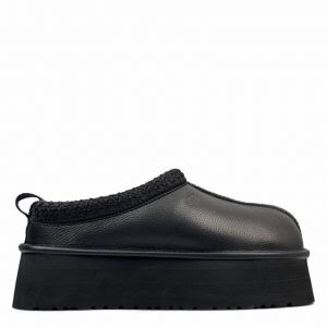 Tazz Platform Leather Black